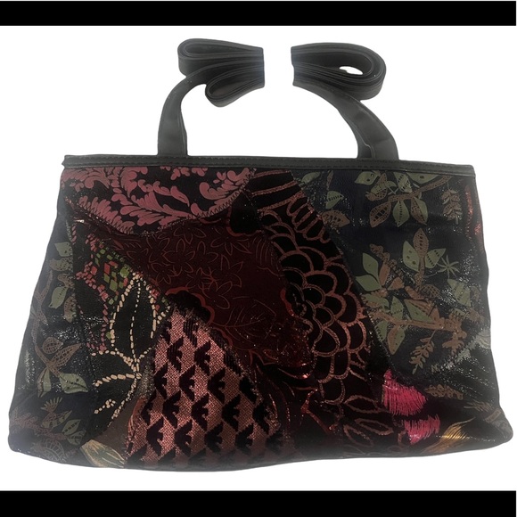 Stefan Collection Purse W-10073 Shimmering Black Multicolor NWOT - Picture 3 of 6